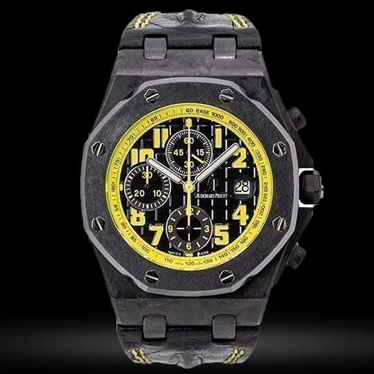 Replica Audemars Piguet Royal Oak Offshore Bumble bee Forged Carbon 26176FO.00.D101CR.02 Replica Audemars Piguet Royal Oak Offshore Bumble bee Forged Carbon 26176FO.00.D101CR.02
