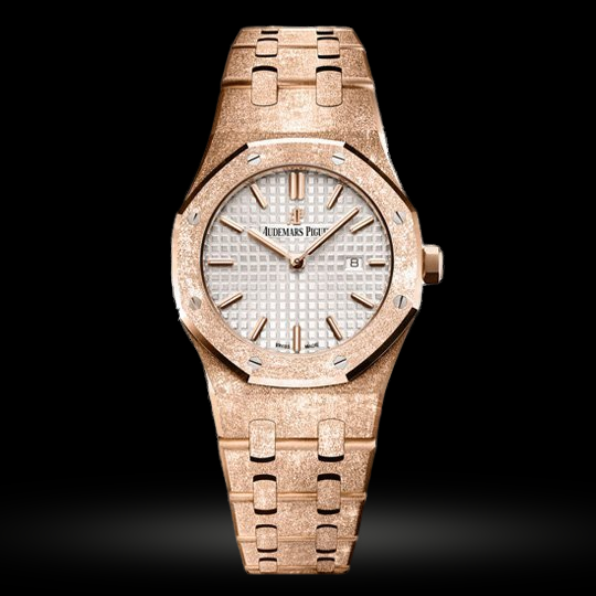 Replica Audemars Piguet Royal Oak 33mm Frosted Gold Damen