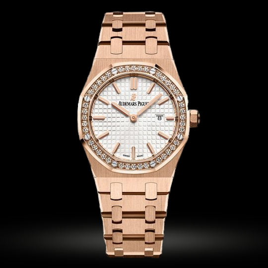 Replica Audemars Piguet Royal Oak 33mm Damen 67651OR.ZZ.1261OR.01 V2