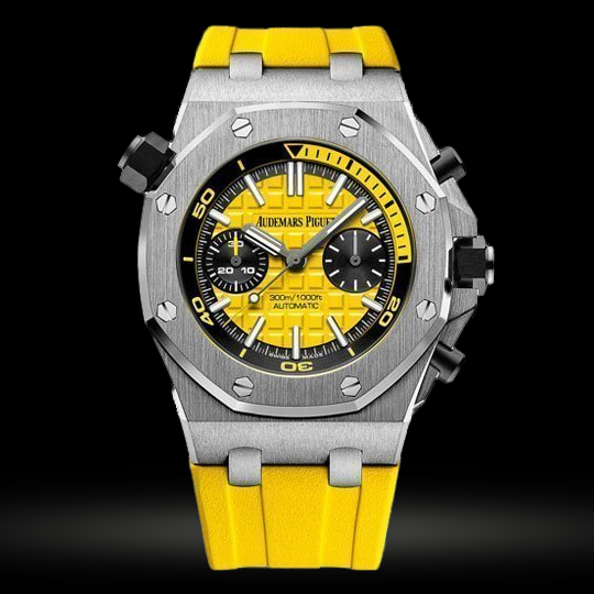 Replica Audemars Piguet Royal Oak Offshore Diver Chronograph 2016 Yellow