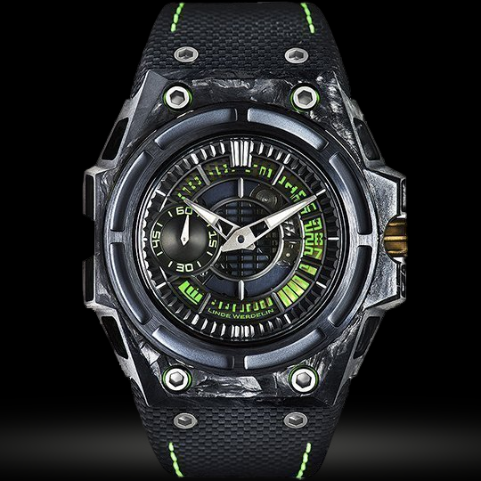Replica Linde Werdelin SpidoLite II Tech Gold Carbon Replica Linde Werdelin SpidoLite II Tech Gold Carbon