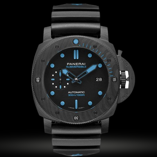 Replica Officine Panerai Luminor Submersible Carbotech 47mm PAM 1616