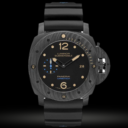 Replica Officine Panerai Luminor Submersible 1950 PAM 616 Carbotech