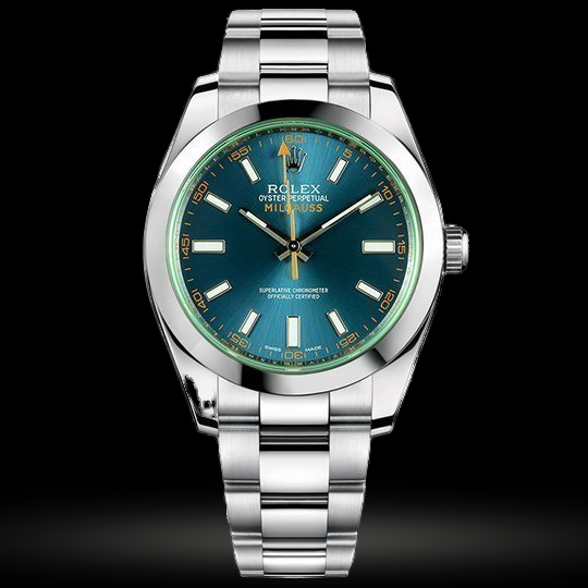 Replica Rolex Milgauss 116400GV Blau