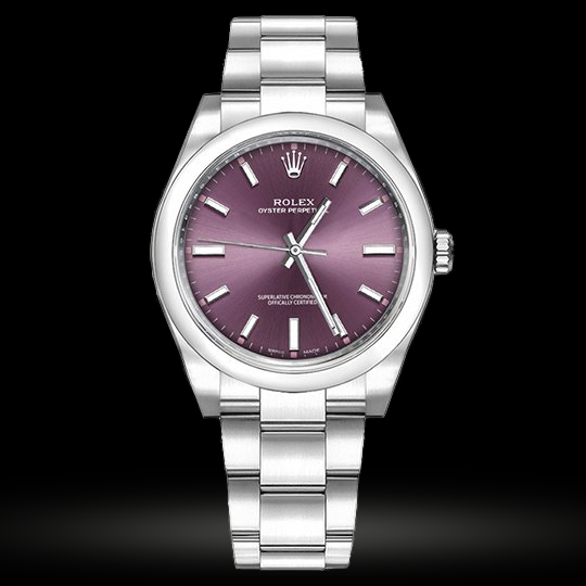 Replica Rolex Oyster Perpetual 39mm Grape Dial 2016 114300 Replica Rolex Oyster Perpetual 39mm Grape Dial 2016 114300