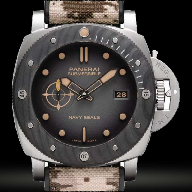 Replica Officine Panerai Submersible Navy SEALs Titanio PAM01669