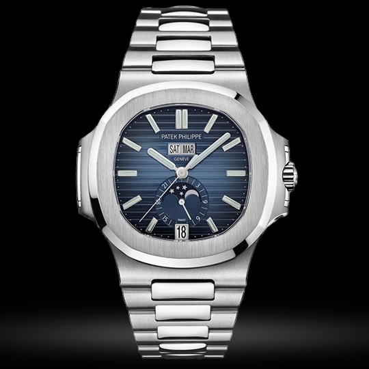 Replica Patek Philippe Nautilus Jahreskalender 5726/1A Gradient Blau Replica Patek Philippe Nautilus Jahreskalender 5726/1A Gradient Blau
