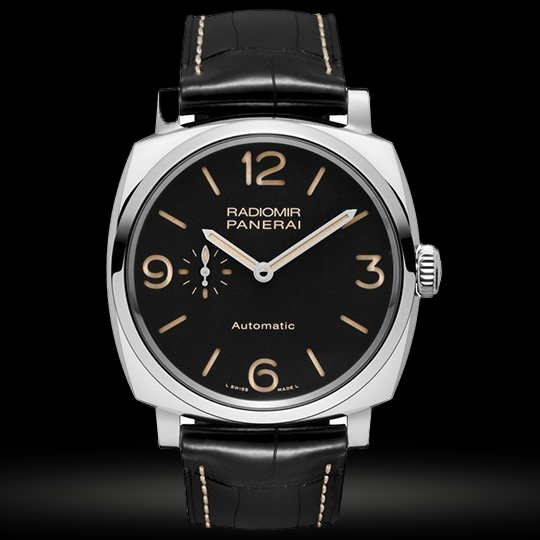 Replica Panerai Radiomir Automatik Schwarzes Zifferblatt 45mm PAM00572