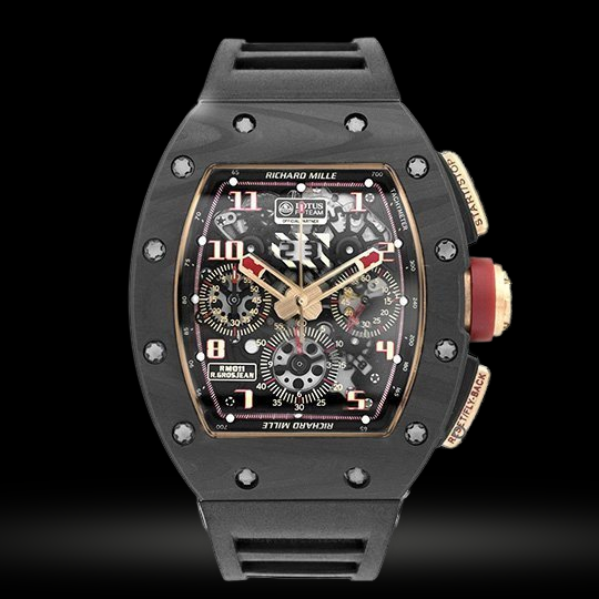 Replica Richard Mille RM 011 Automatik Flyback Chronograph NTPT LOTUS F1 Team Romain Grosjean