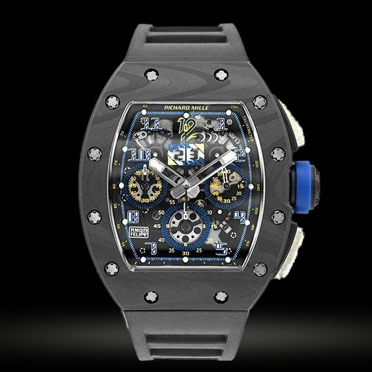 Replica Richard Mille RM 011 Automatik Flyback Chronograph Felipe Massa '10th Anniversary'