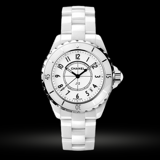 Replica Chanel Chanel J12 33mm H0968 Weiße Keramik