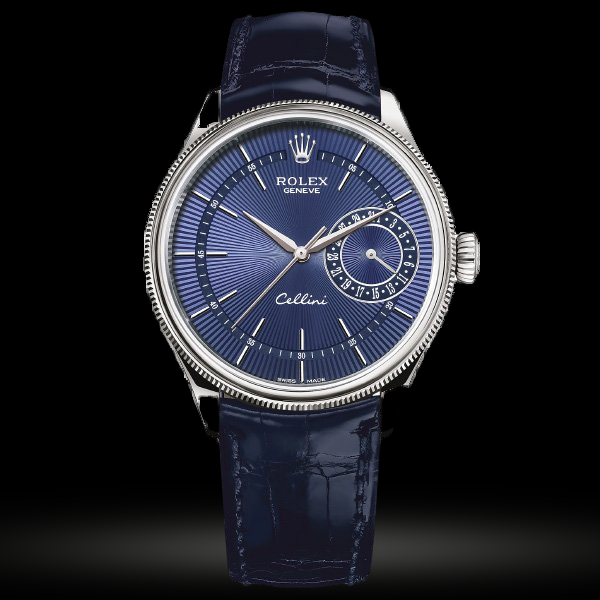 Replica Rolex Cellini Date 50519 Blau