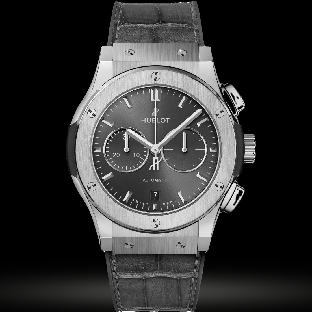 Replica Hublot Classic Fusion Racing Grau Chronograph Titan 42 mm 541.NX.7070.LR