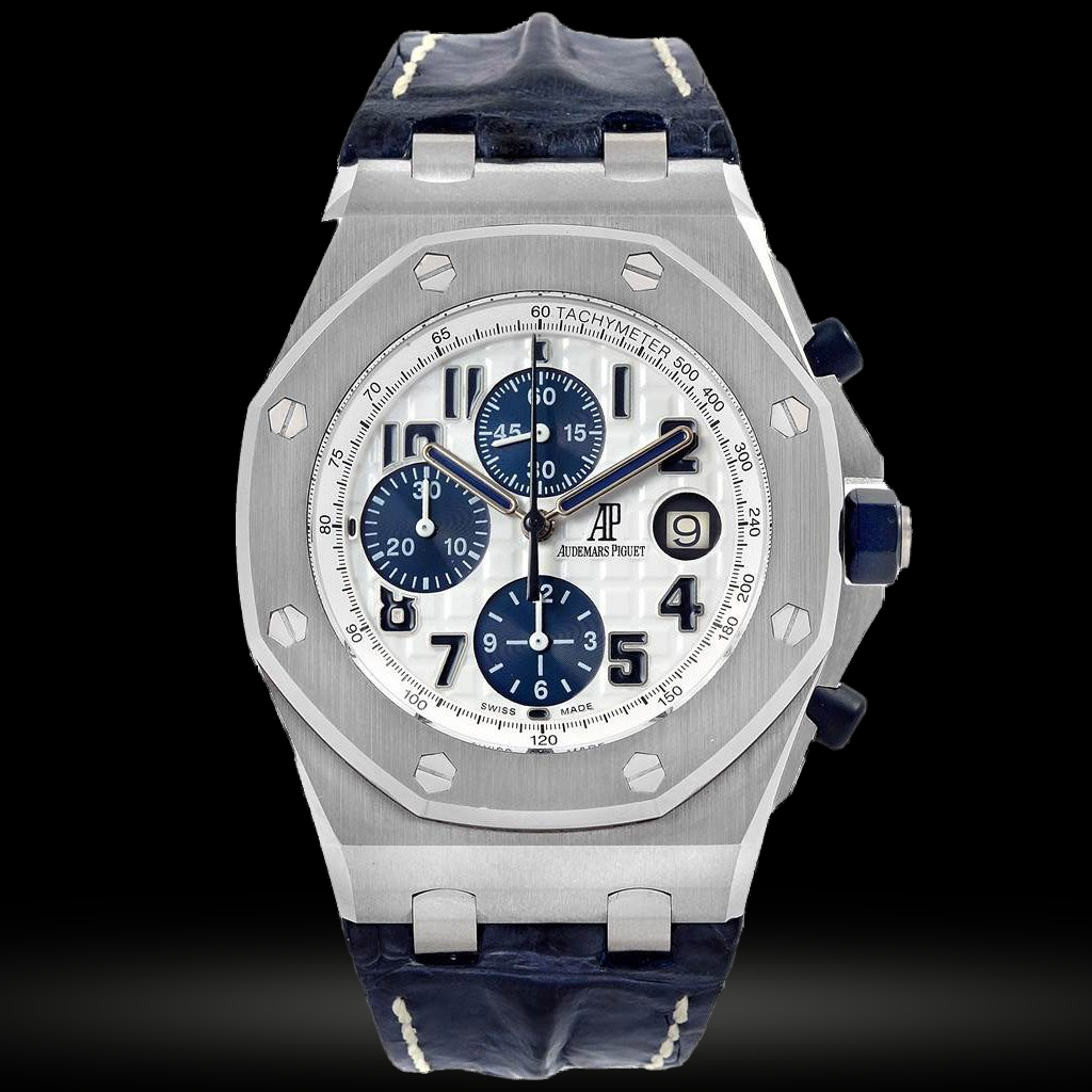 Replica Audemars Piguet Royal Oak Offshore Navy Blau Chronograph 26170ST
