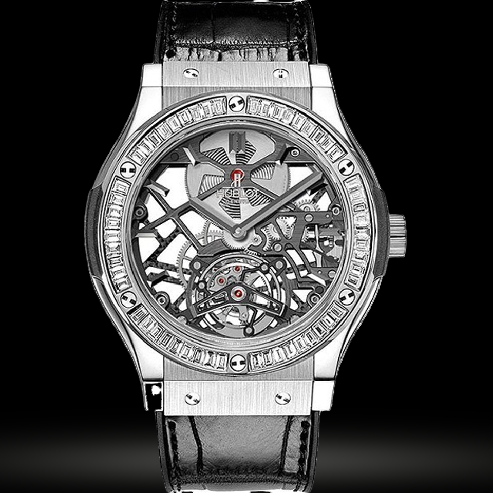 Replica Hublot Classic Fusion Skeleton Tourbillon Titan Baguette 45 505.NX.0170.LR.1904 Replica Hublot Classic Fusion Skeleton Tourbillon Titan Baguette 45 505.NX.0170.LR.1904