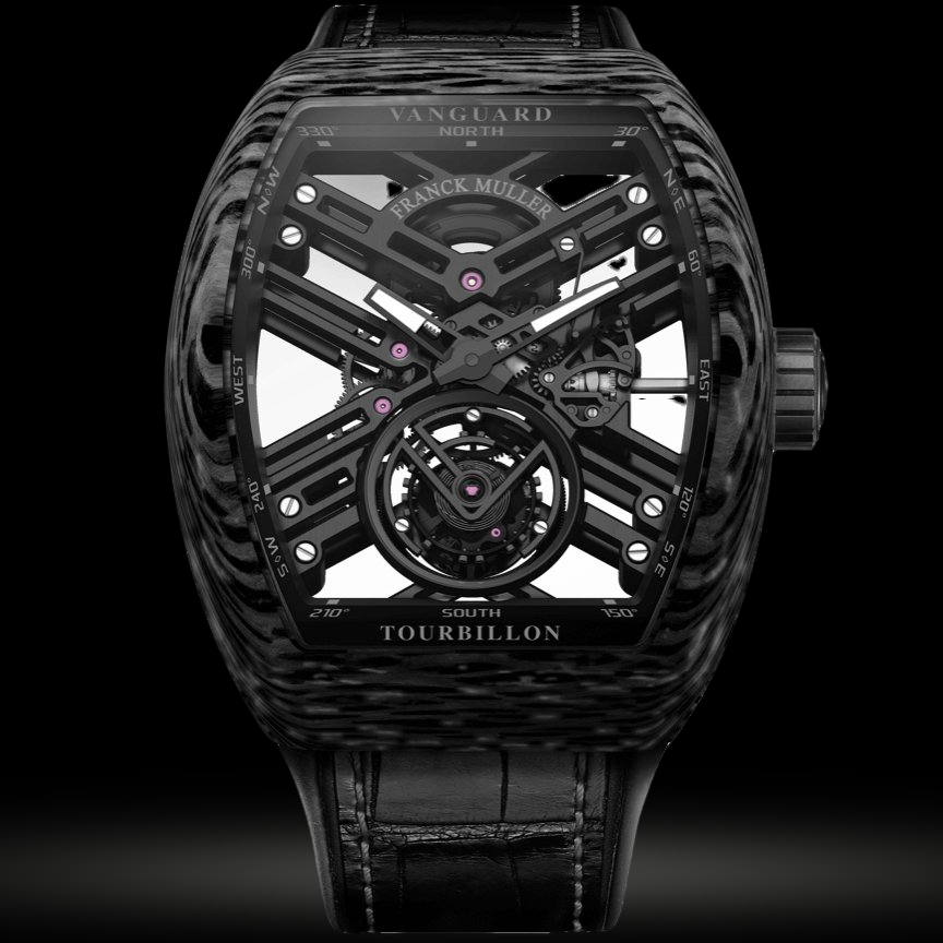 Replica Franck Muller Vanguard Skeleton Tourbillon V 45 T TBR