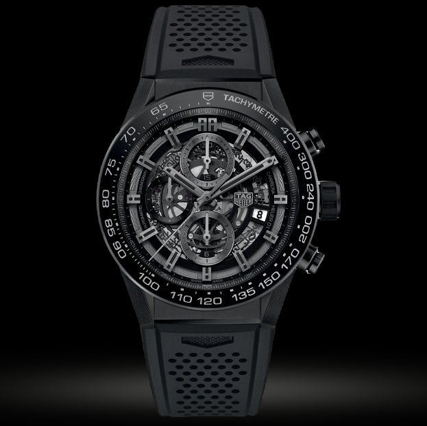 Replica TAG Heuer Carrera Calibre 01 Automatik Chronograph 45 mm CAR2A90.FT6071
