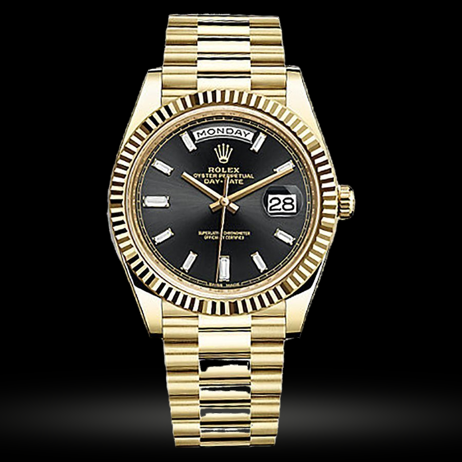 Replica Rolex Day-Date 40 mm Gelbgold 228238 Schwarz set mit Diamanten Replica Rolex Day-Date 40 mm Gelbgold 228238 Schwarz set mit Diamanten