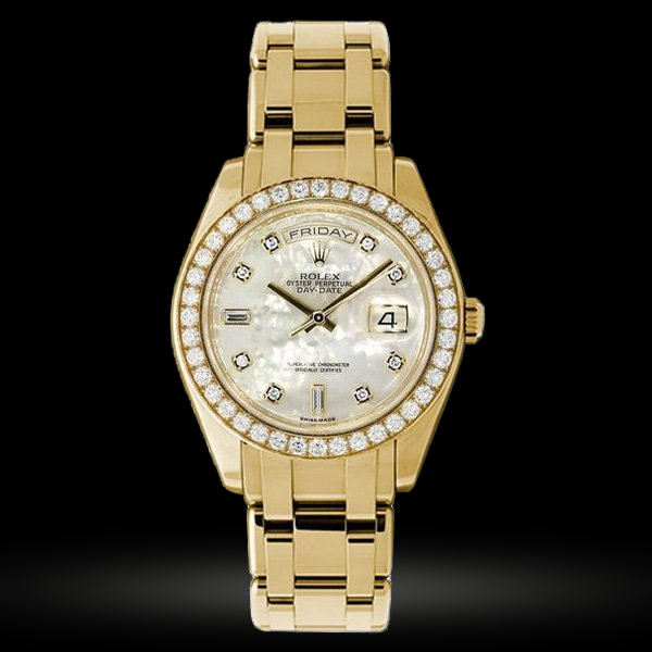 Replica Rolex Day-Date Sonderedition Gelbgold Masterpiece 18948 Champagne Dial Replica Rolex Day-Date Sonderedition Gelbgold Masterpiece 18948 Champagne Dial