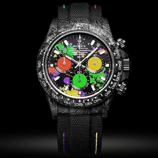Replica Rolex Cosmograph Daytona Carbon Motley
