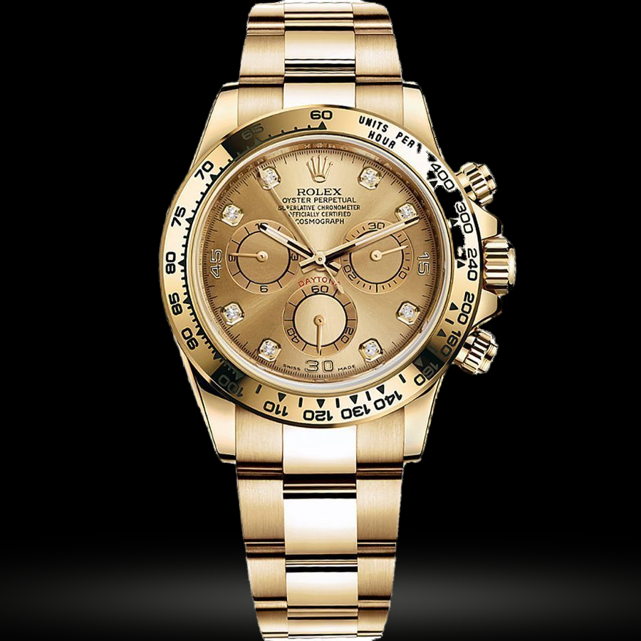 Replica Rolex Daytona Gelbgold 116508 Champagne set mit Diamanten Replica Rolex Daytona Gelbgold 116508 Champagne set mit Diamanten