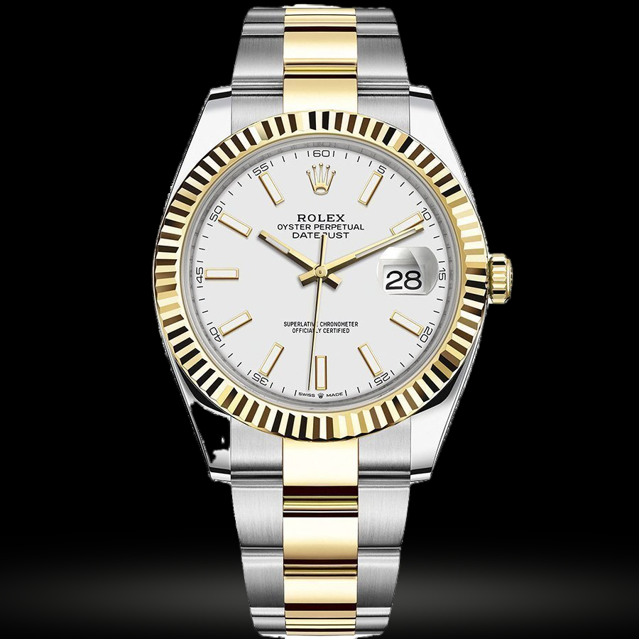 Replica Rolex Datejust 41 Gelbgold-Rolesor Oyster 126333 Weiß Oyster-Armband Replica Rolex Datejust 41 Gelbgold-Rolesor Oyster 126333 Weiß Oyster-Armband