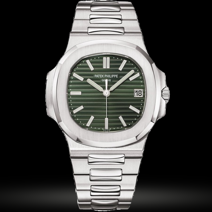 Replica Patek Philippe Nautilus 5711/1A-014 Olive Grünes Zifferblatt