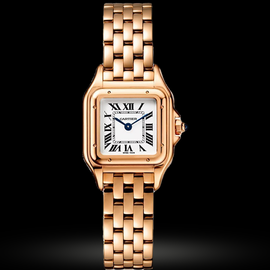 Replica Cartier Panthere de Cartier Kleines Modell, Roségold WGPN0006