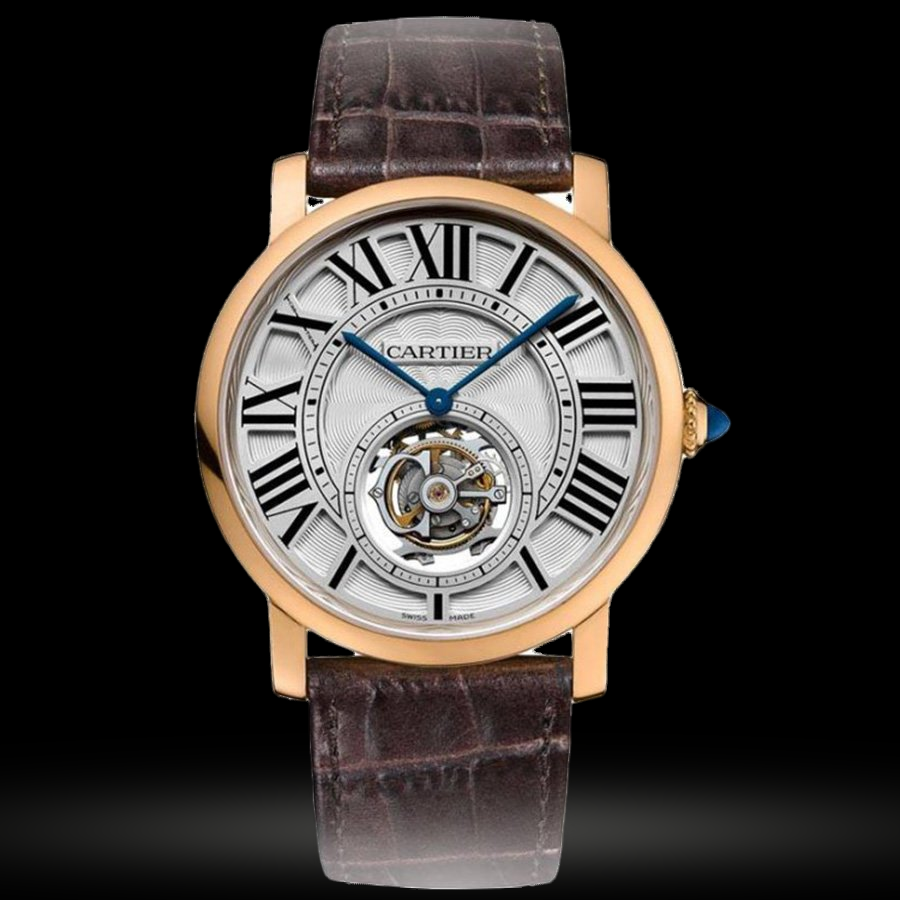 Replica Cartier Rotonde de Cartier Fliegendes Tourbillon W1556215