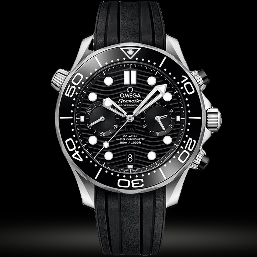 Replica Omega Seamaster Diver 300m Omega Co‑Axial Master Chronometer Chronograph 44 mm 210.32.44.51.01.001
