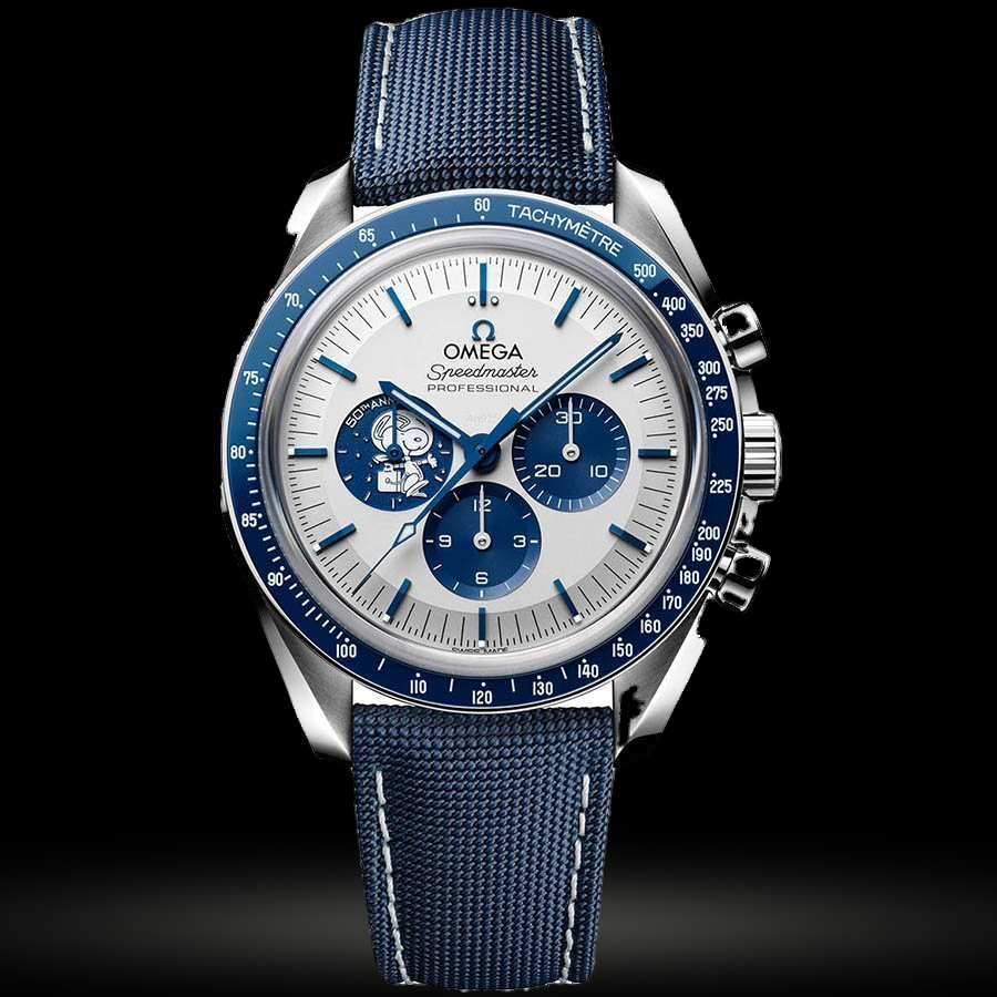 Replica Omega Speedmaster Moonwatch Omega Speedmaster “Silver Snoopy Award” 50th Anniversary 310.32.42.50.02.001