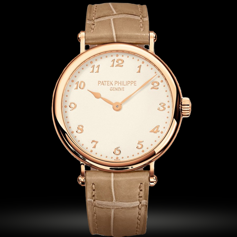 Replica Patek Philippe Calatrava Damen Roségold 7200R-001