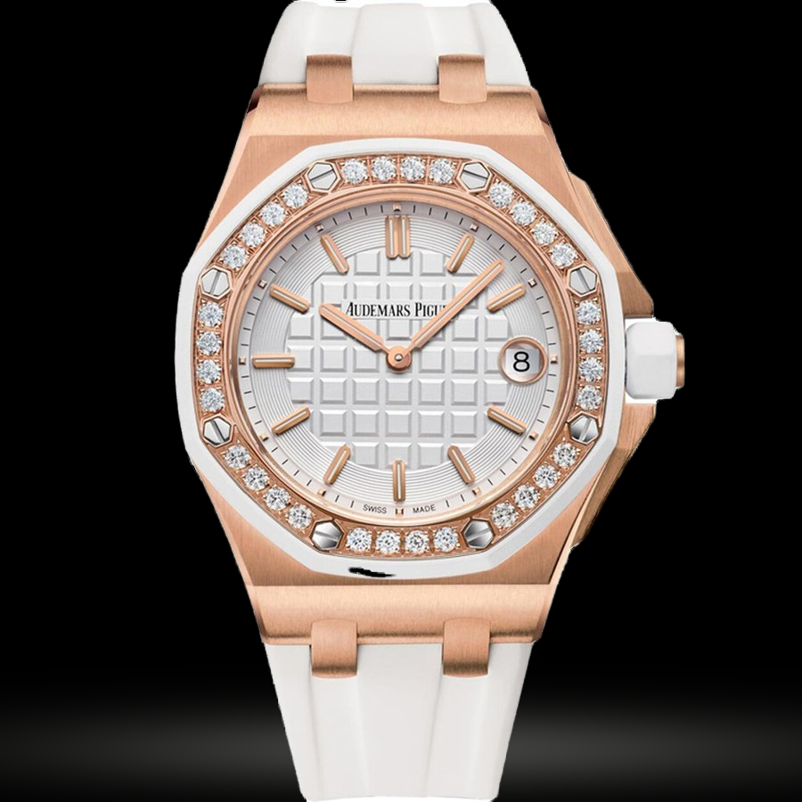 Replica Audemars Piguet Royal Oak Offshore Damen Royal Oak Offshore Lady Quartz Roségold 67540OK.ZZ.A010CA.01