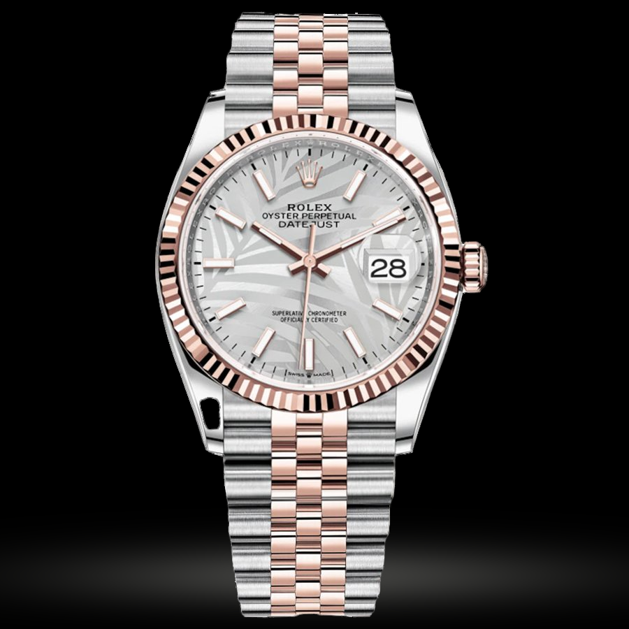 Replica Rolex Datejust 36 Everose Rolesor Jubilee-Armband 126231-0031