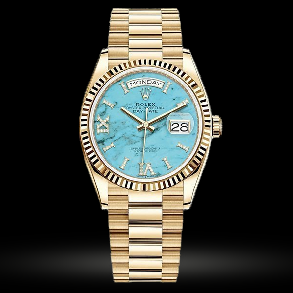 Replica Rolex Day-Date Damen Turquoise 128238 Replica Rolex Day-Date Damen Turquoise 128238