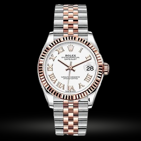 Replica Rolex Datejust 36 Weiß Roman dial Jubilee 116231