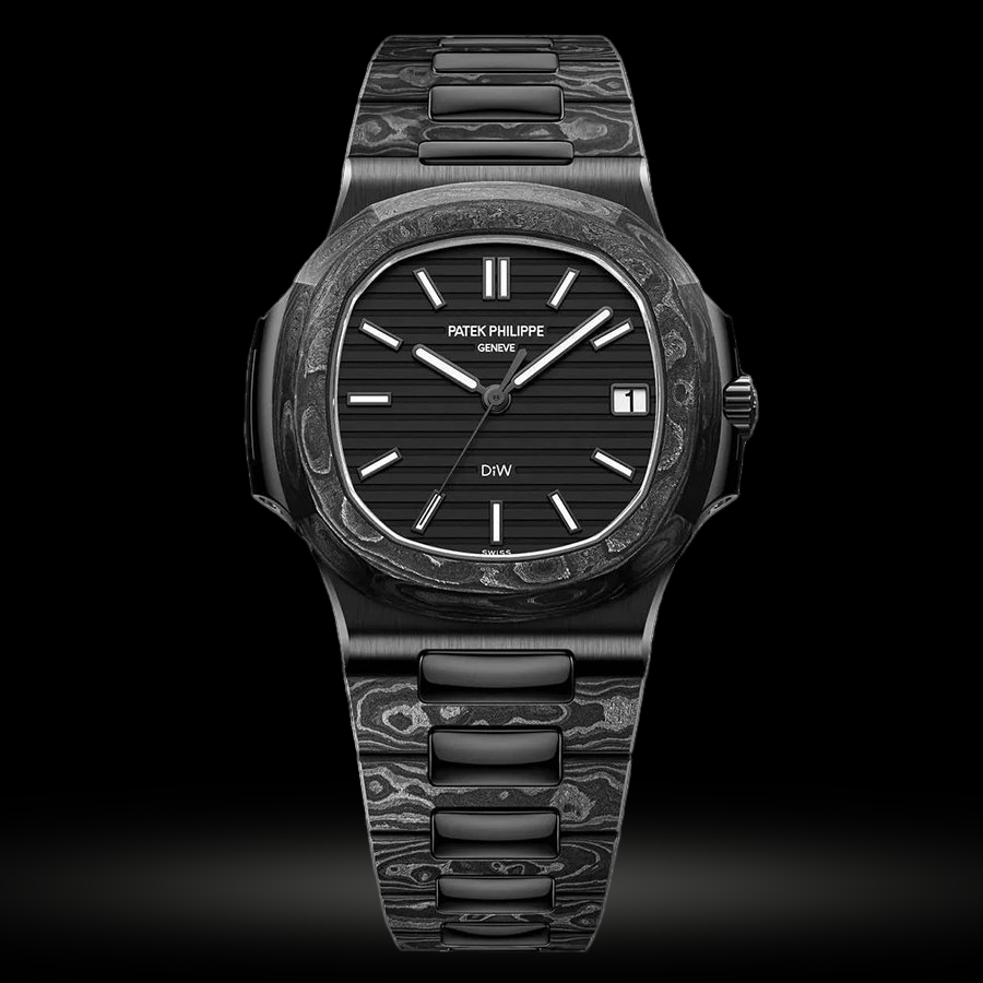 Replica Patek Philippe Nautilus DiW Carbon 5711 "Schwarz GRAIL"