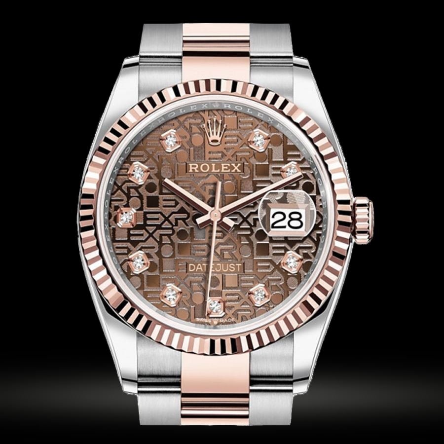 Replica Rolex Datejust Lady Stahl Roségold 36mm 126231-0024