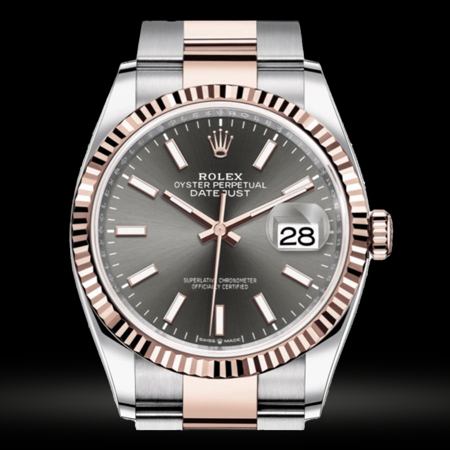 Replica Rolex Datejust Lady Stahl Roségold 36mm 126231-0014