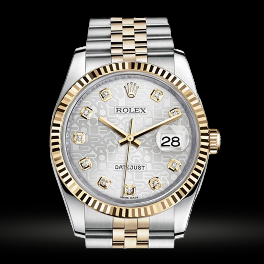 Replica Rolex Datejust Lady Stahl Gelbgold 36mm 116233-Silver-Jubilee-Diamant-Jubilee 26990 Replica Rolex Datejust Lady Stahl Gelbgold 36mm 116233-Silver-Jubilee-Diamant-Jubilee 26990