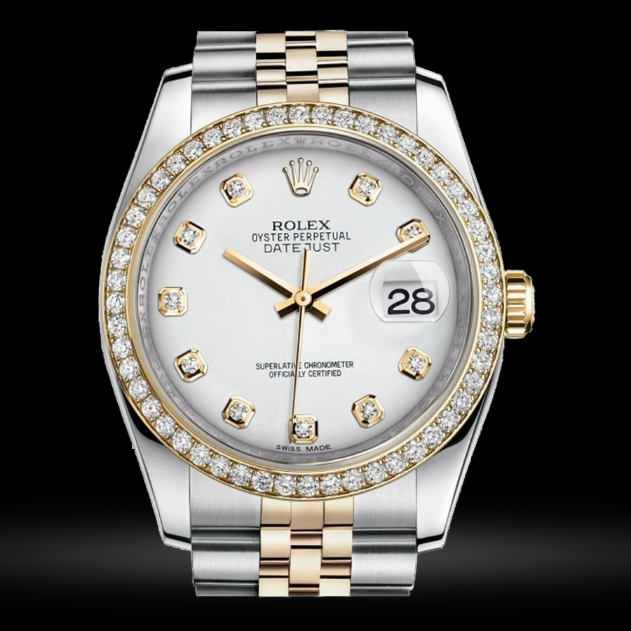 Replica Rolex Datejust Lady Stahl Gelbgold 36mm 116243-Weiß-Dial-Diamant-Jubilee 21651 Replica Rolex Datejust Lady Stahl Gelbgold 36mm 116243-Weiß-Dial-Diamant-Jubilee 21651