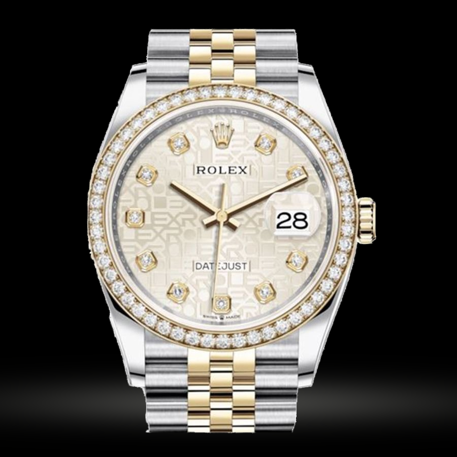 Replica Rolex Datejust Lady Stahl Gelbgold 36mm M126283RBR-0013 36074