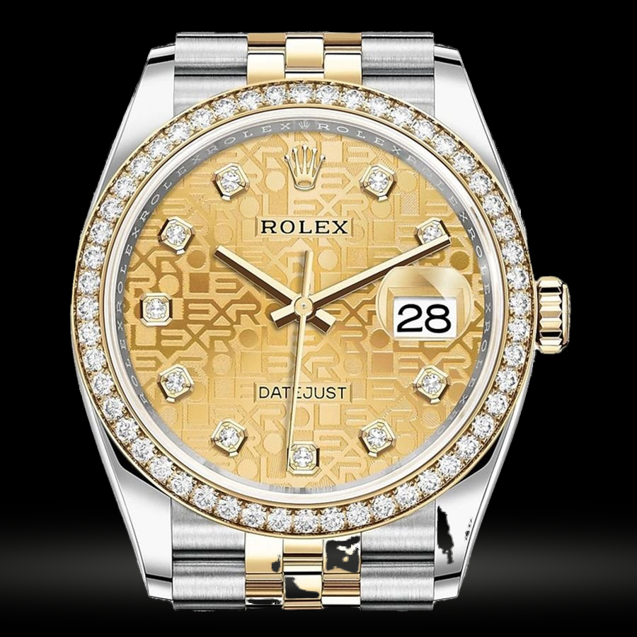 Replica Rolex Datejust Lady Stahl Gelbgold 36mm 126283RBR-0019 Replica Rolex Datejust Lady Stahl Gelbgold 36mm 126283RBR-0019