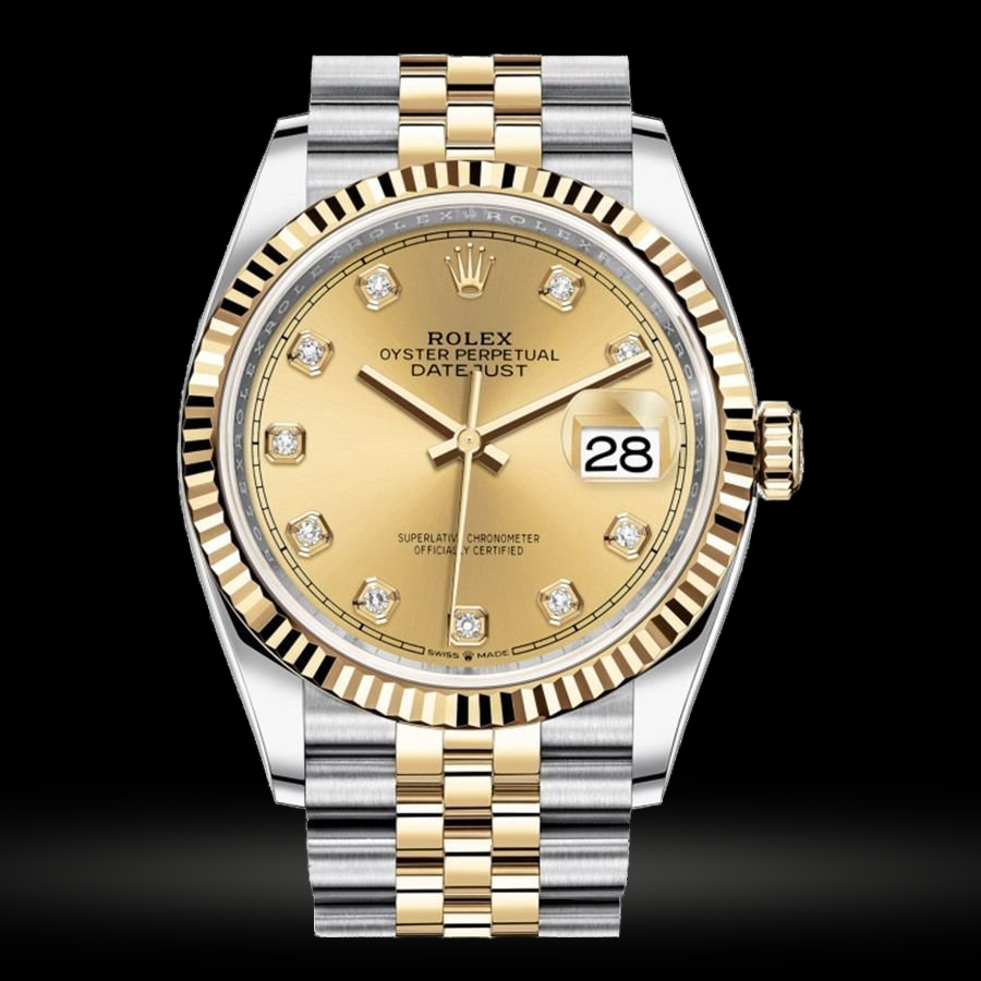 Replica Rolex Datejust Lady Stahl Gelbgold 36mm 126283RBR-0019 Replica Rolex Datejust Lady Stahl Gelbgold 36mm 126283RBR-0019