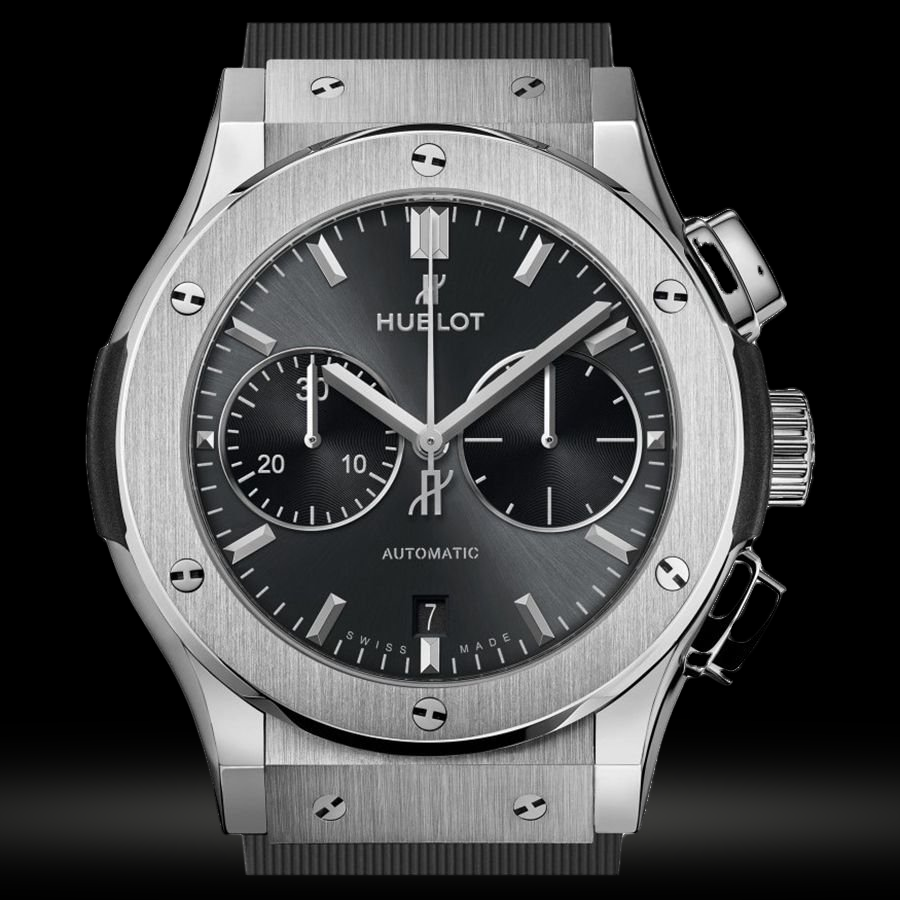 Replica Hublot Classic Fusion Chronograph Titan 45mm 521.NX.7071.RX