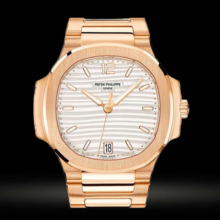 Replica Patek Philippe Nautilus Damen Roségold 32mm 7118/1R-001
