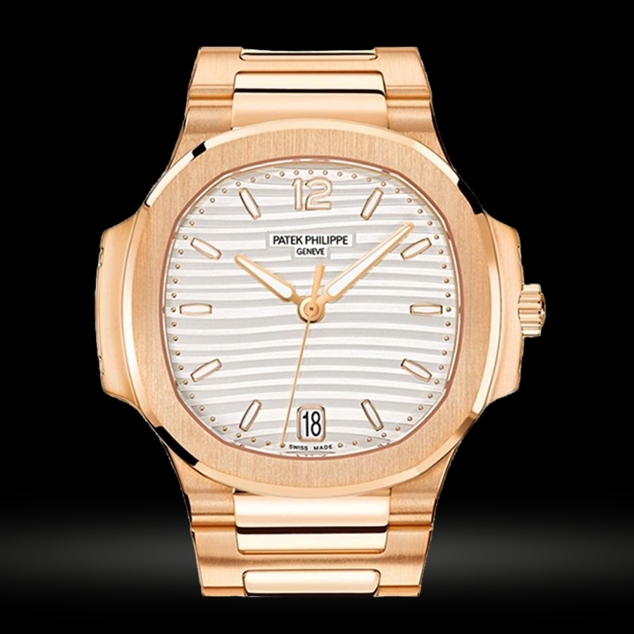Replica Patek Philippe Nautilus Damen Roségold 32mm 7118/1R-001