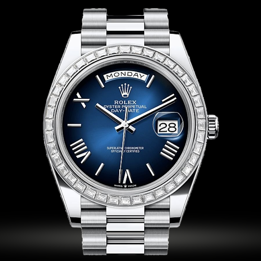 Replica Rolex Day-Date Platin 40mm 228396TBR-0042 Replica Rolex Day-Date Platin 40mm 228396TBR-0042