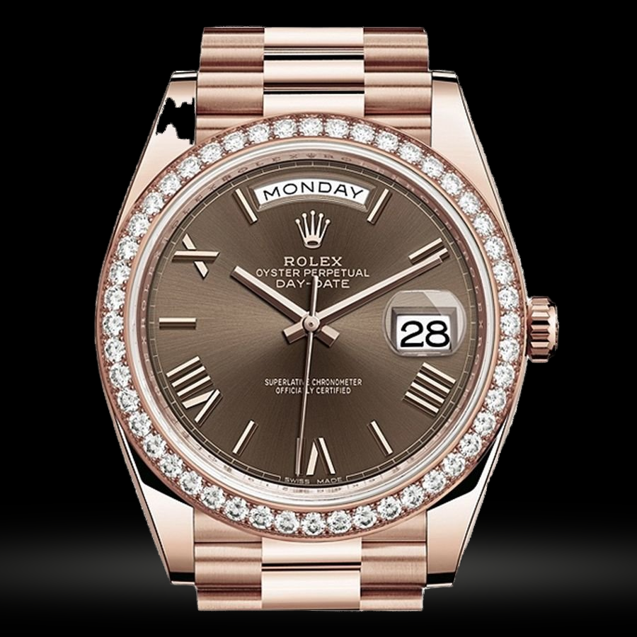 Replica Rolex Day-Date Roségold 40mm 228345RBR-0009