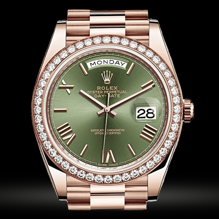 Replica Rolex Day-Date Roségold 40mm 228345RBR-0011